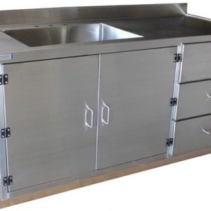 Bồn Rửa Tay Y Tế 3 Hộc Kéo