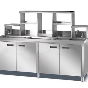 Quầy Pha Chế Inox 2m